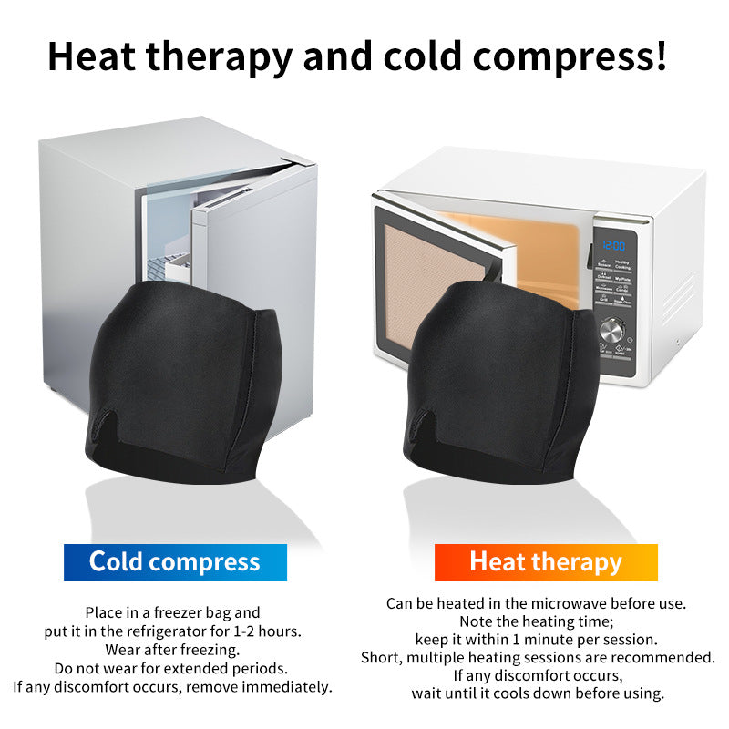 Migraine Gel Cold Compress Eye Mask Relief Cap Cooling Cold Compress Headgear Ice Compress Hood Physiotherapy Soothing Mask