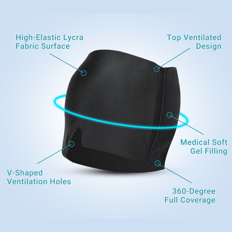 Migraine Gel Cold Compress Eye Mask Relief Cap Cooling Cold Compress Headgear Ice Compress Hood Physiotherapy Soothing Mask