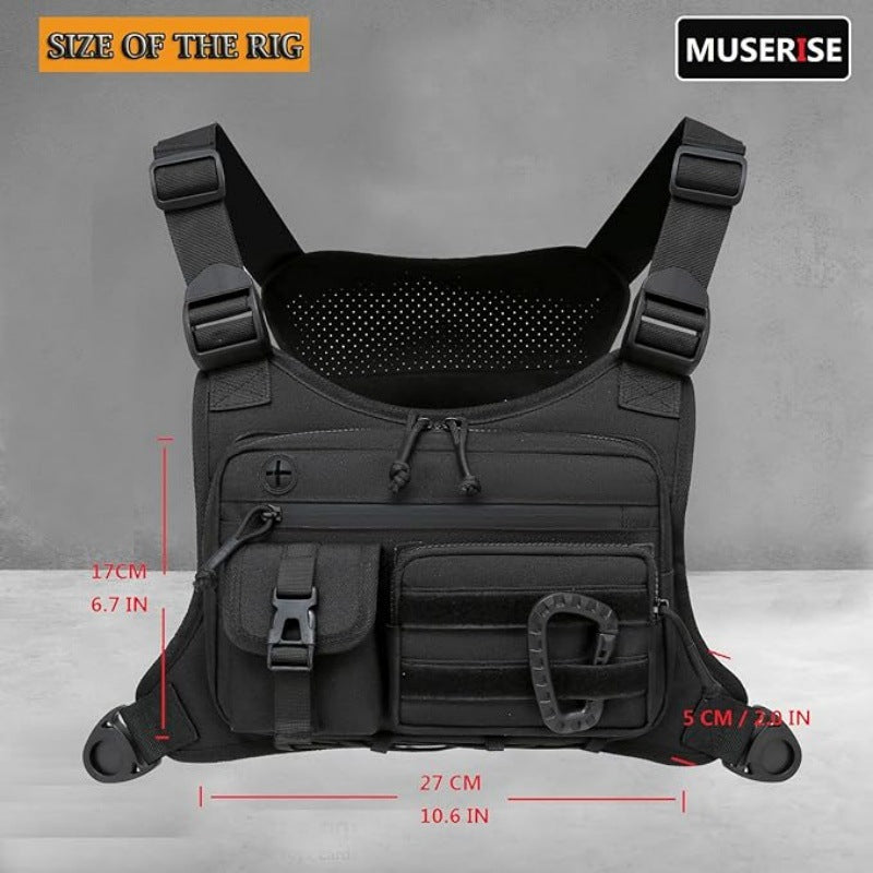 Outdoor Travel Chest Bag Outdoor Tactical Chest Bag Camouflage Running Chest Bag Men&#039;s Chest Bag